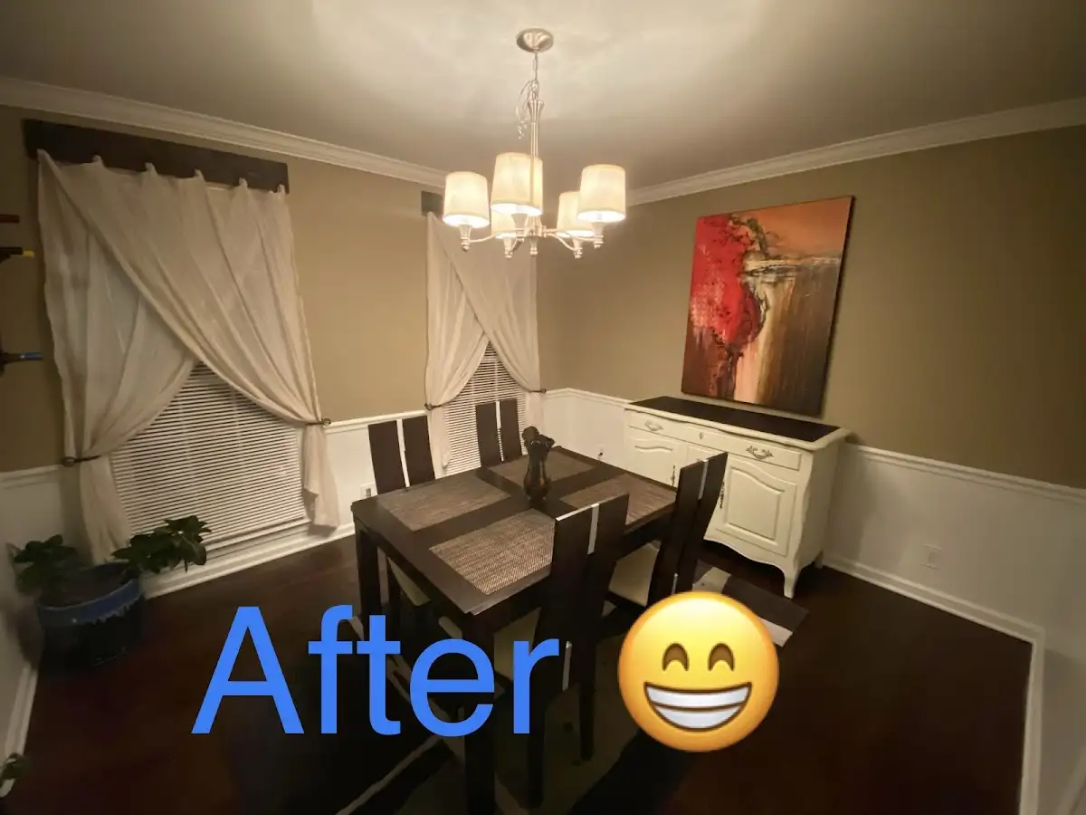 Professional dining room restoration after water damage in Manistee
